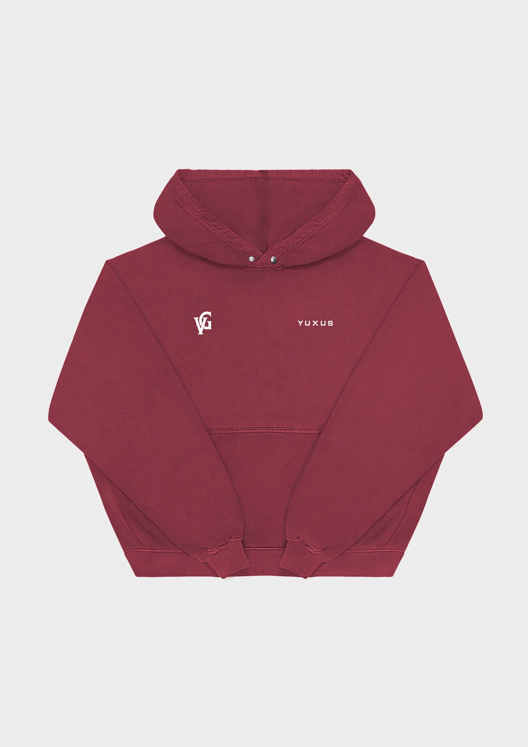 Vanguard Premium Wine-Colored Hoodie