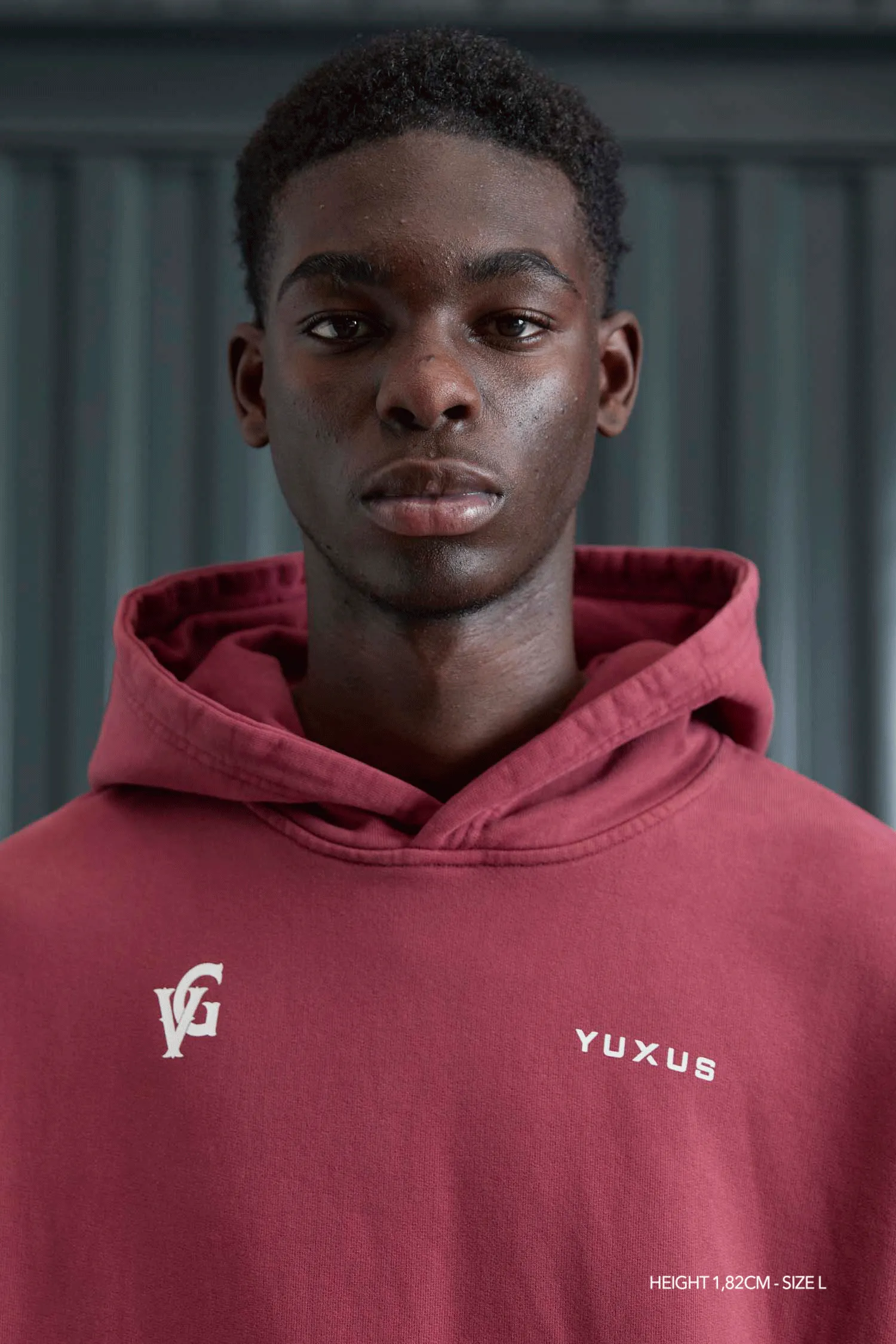 Vanguard Premium Wine-Colored Hoodie