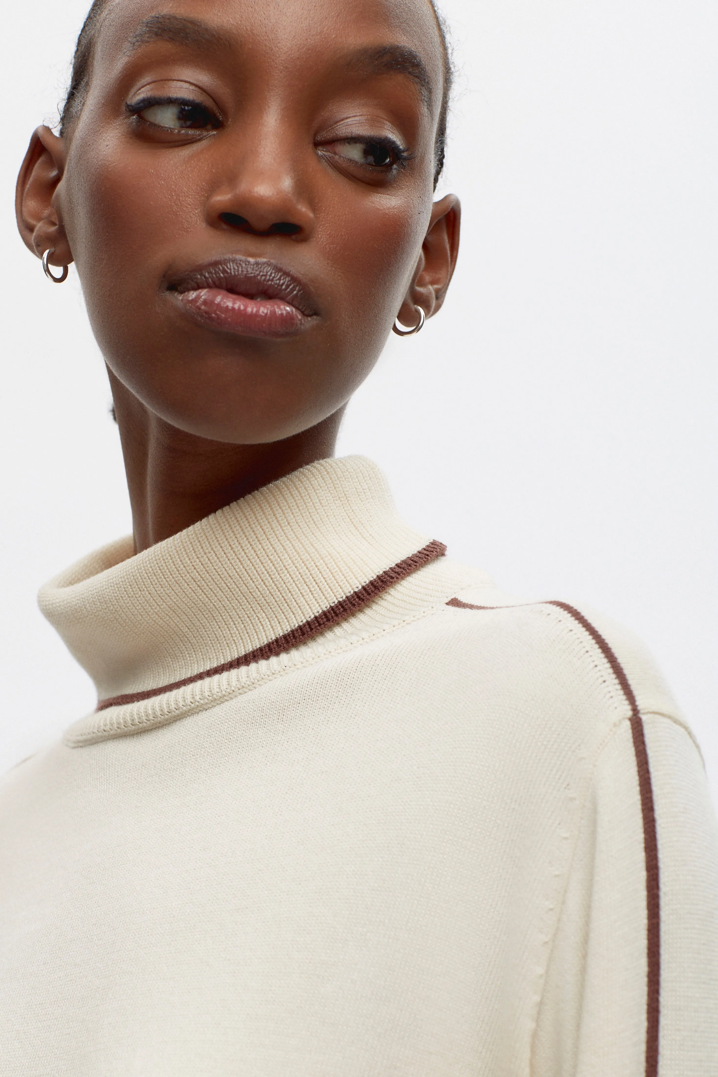 Women's Aswan Turtleneck in Natural