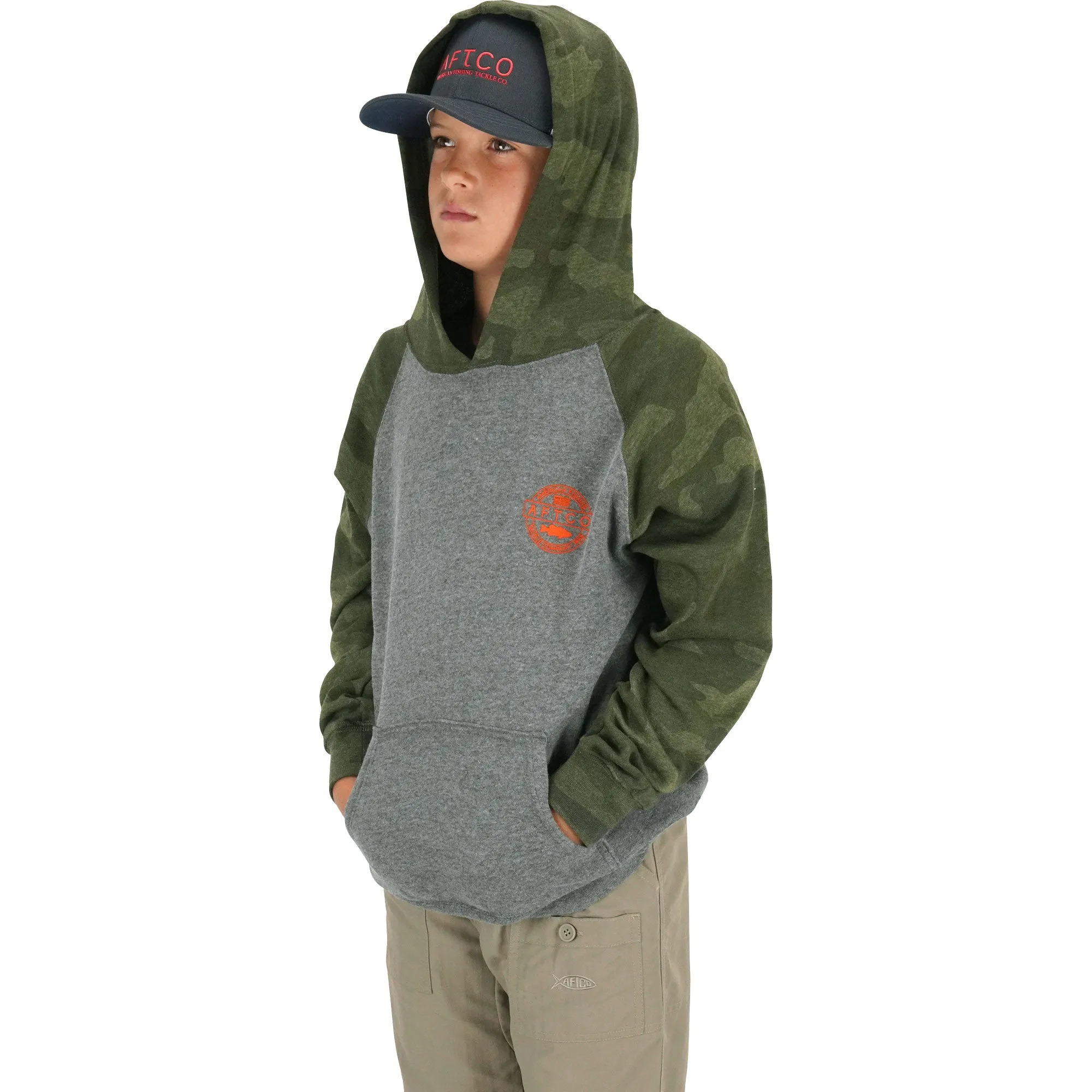 Youth Bass Patch Pullover Hoodie