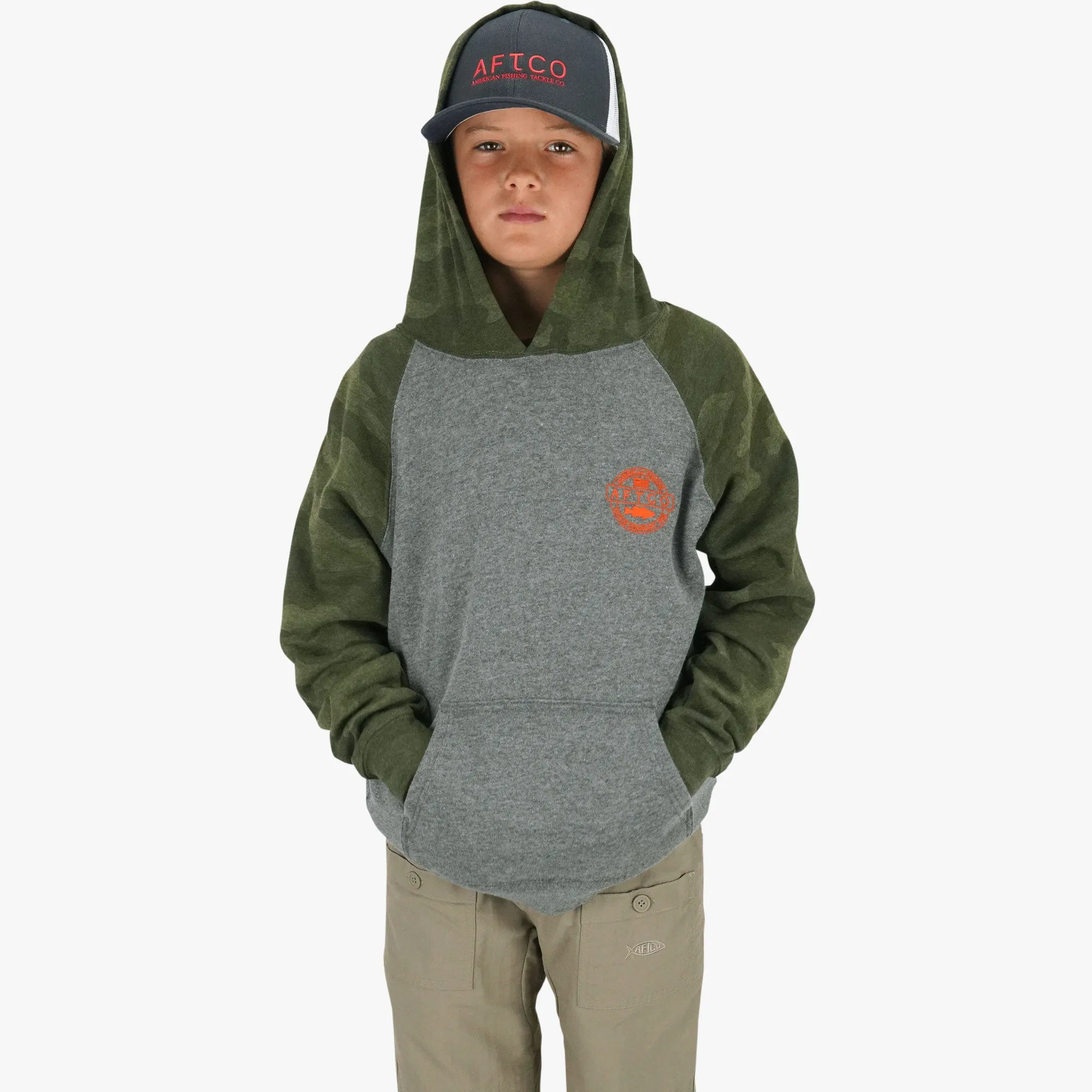 Youth Bass Patch Pullover Hoodie